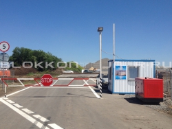 Контрольно-пропускной пункт (КПП) для строй объекта Аэропорт Южный в Токаревке